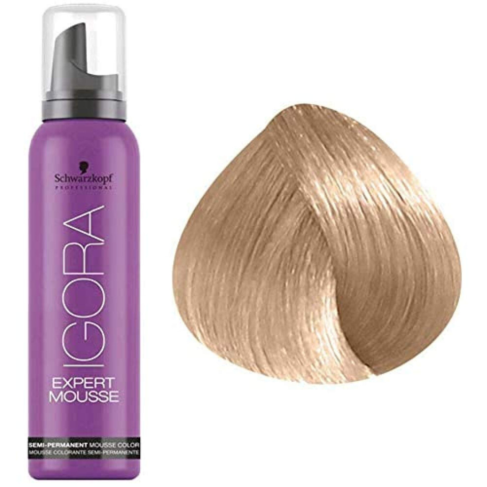 Schwarzkopf Professional Igora Expert Mousse  9.5-4  Beige  3.2 Ounce