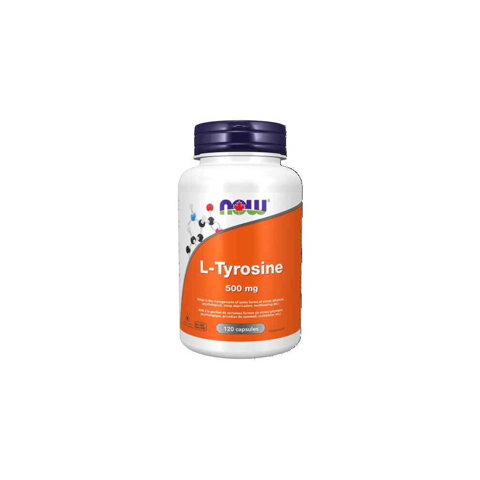 NOW Foods L-Tyrosine 500 mg - 120 Capsules