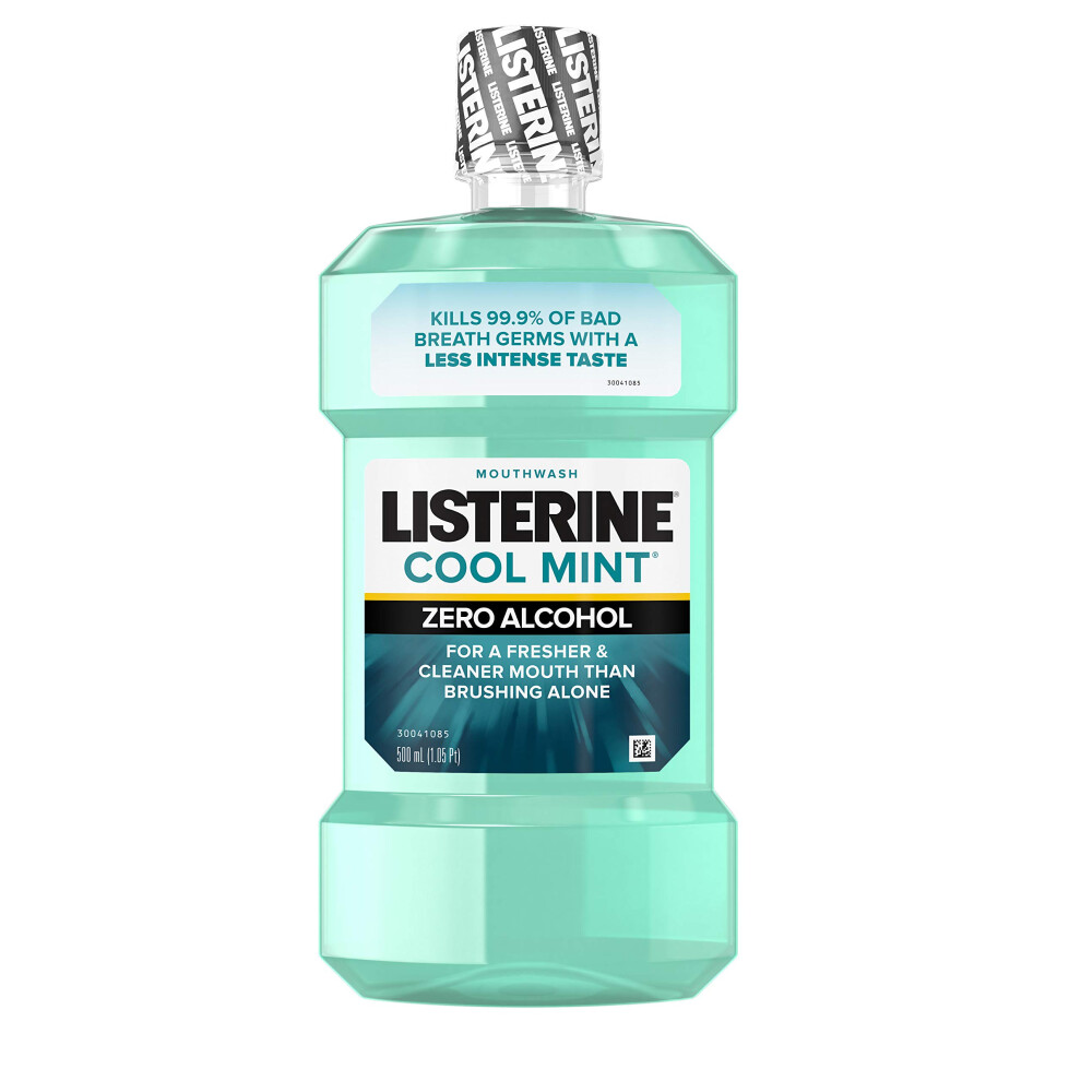 Listerine Zero Alcohol Mouthwash  Less Intense Alcohol-Free Oral Care