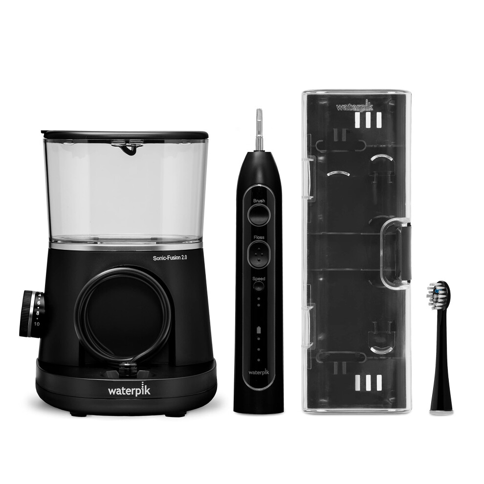 Waterpik Sonic-Fusion 2.0 Flossing Electric Toothbrush  Black