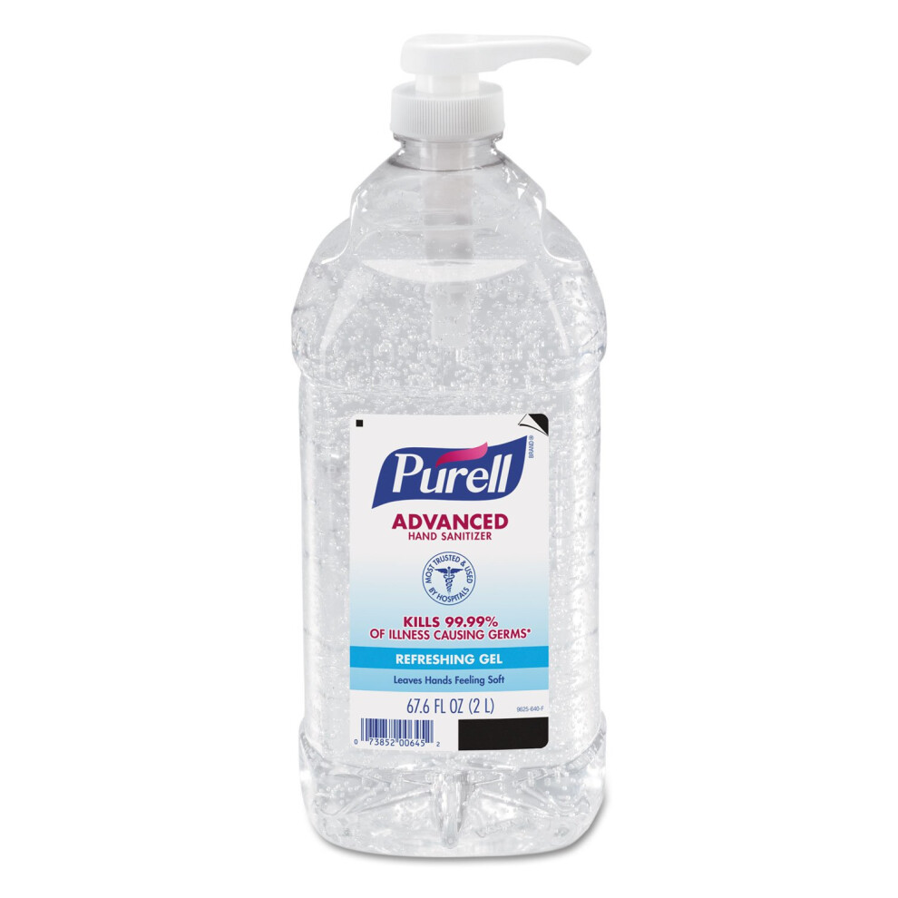 Go-Jo Industries 9625-04 GOJO Pump Bottle PURELL Instant Hand Sanitize