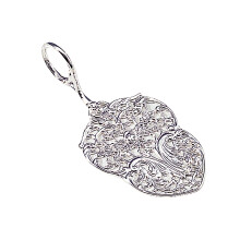 S?LVBESKYTTET VICTORIAN TART SERVER