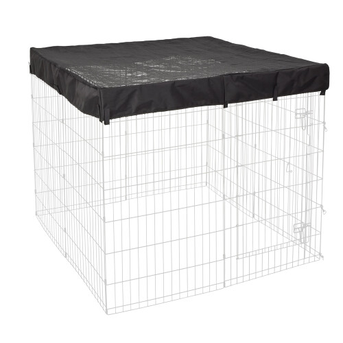 MidWest Homes for Pets Square Exercise Pen Fabric Mesh Top