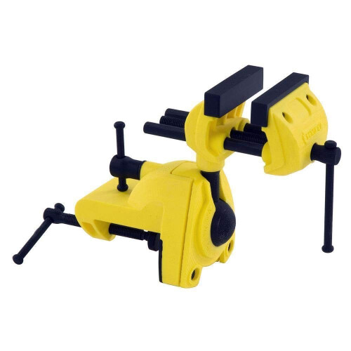 STANLEY Stanley 1-83-069 MaxSteel Multi Angle Hobby Vice  YellowBlack