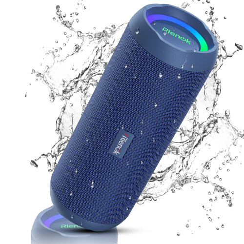 RIENOK Portable Bluetooth Speaker 30W Dual Pairing True Wireless Stere