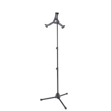 Poot voor tablet - K&amp;M 19793 - Zwart - Hoogte verstelbaar 70-155 cm