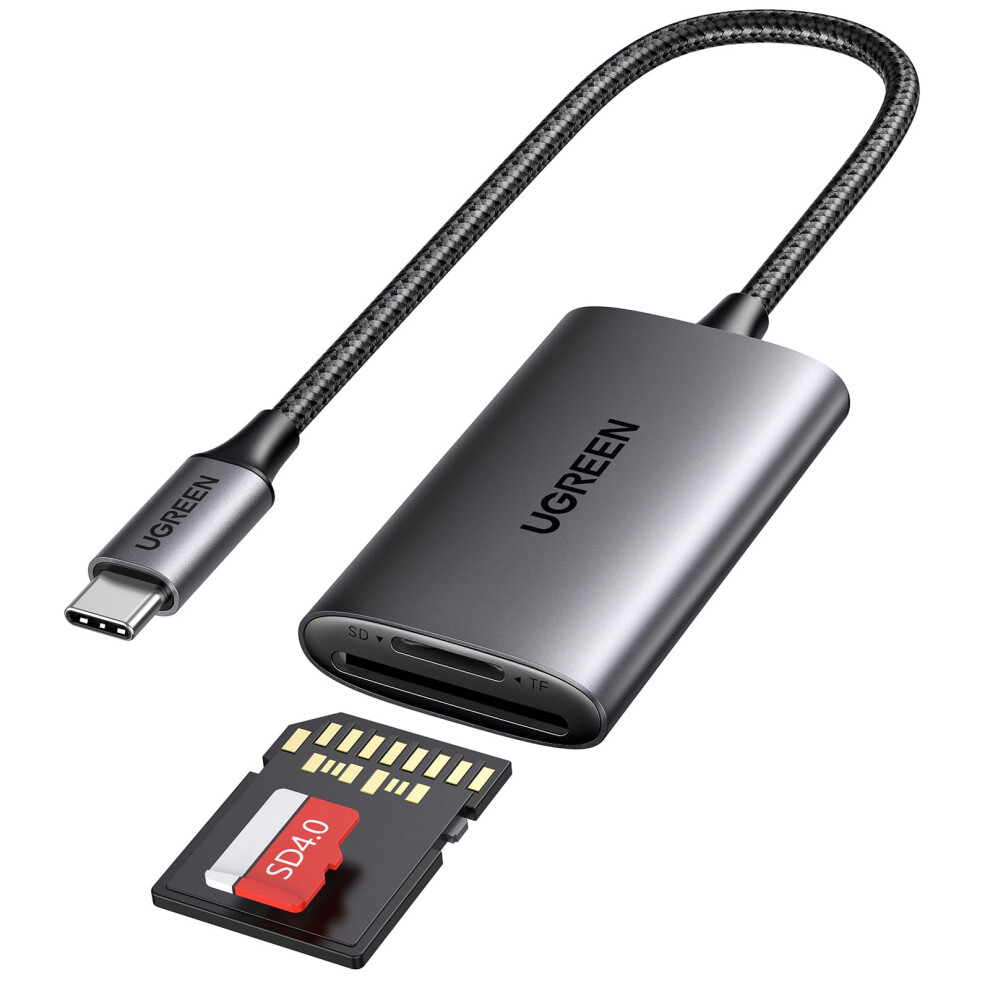 Ugreen Uhs-Ii Usb C Sd Card Reader Usb C Sd 40 Memory Card Reader Fas 6941876212514