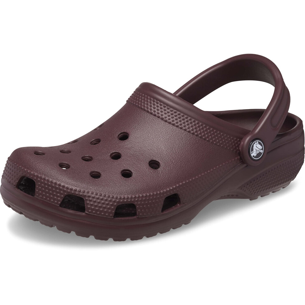 crocs Unisex classic clog Dark cherry Mens 12  Womens 14 Medium