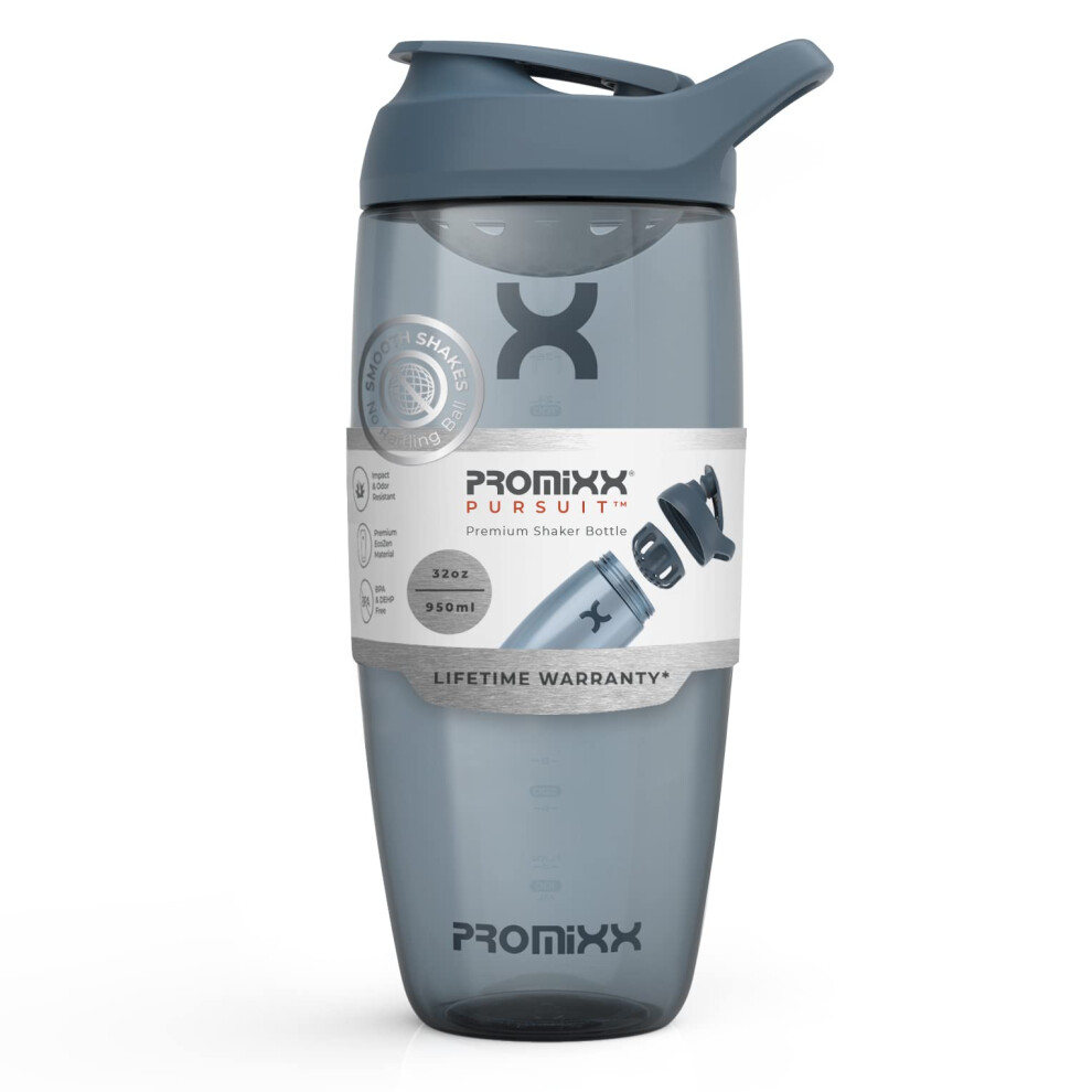Promixx Pursuit Protein Shaker Bottle - Premium Sports Blender Bottles