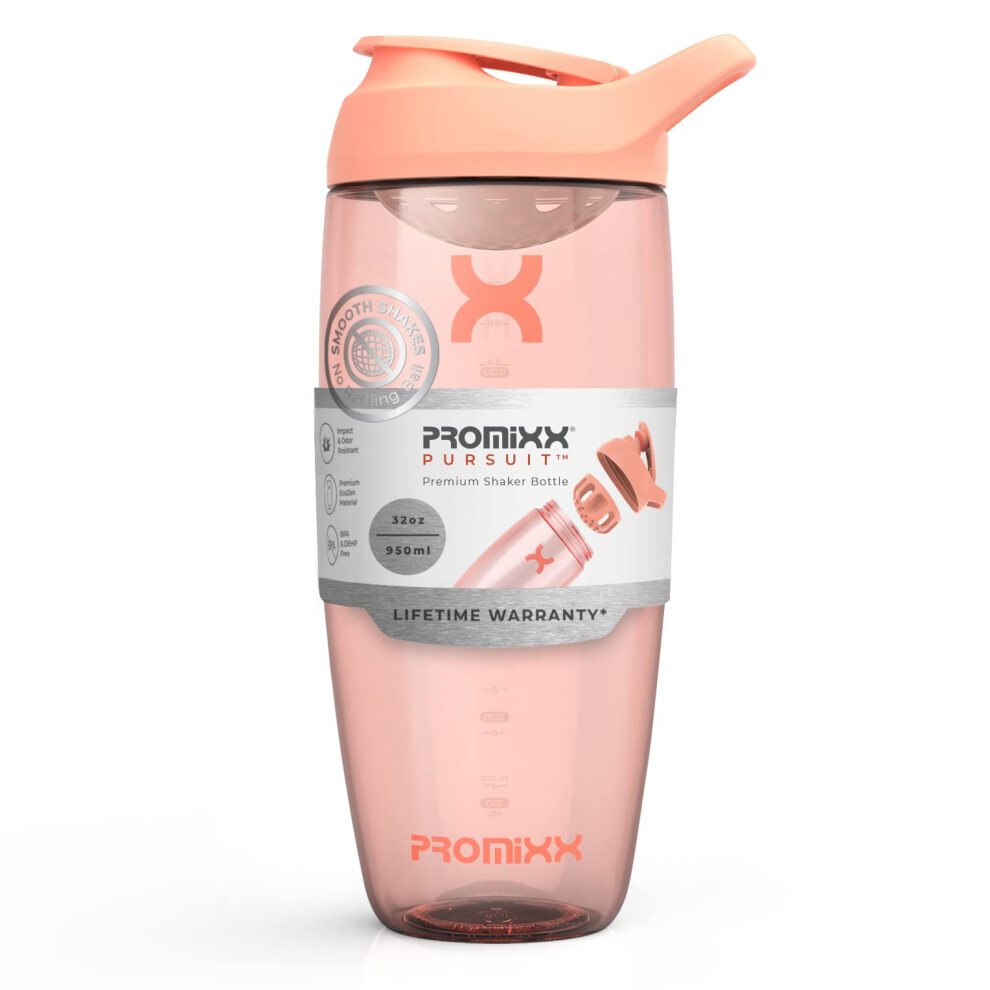 Promixx Pursuit Protein Shaker Bottle - Premium Sports Blender Bottles