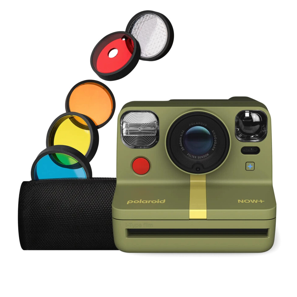Polaroid Now+ 2nd generation I-Type Instant Film Bluetooth connected A