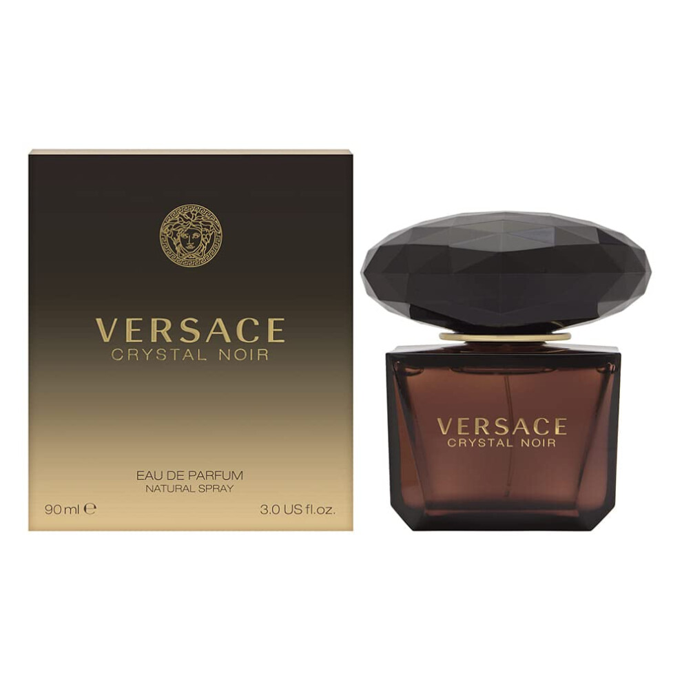 VERSAcE crystal Noir Eau De Parfum Spray for Women  3 Ounce