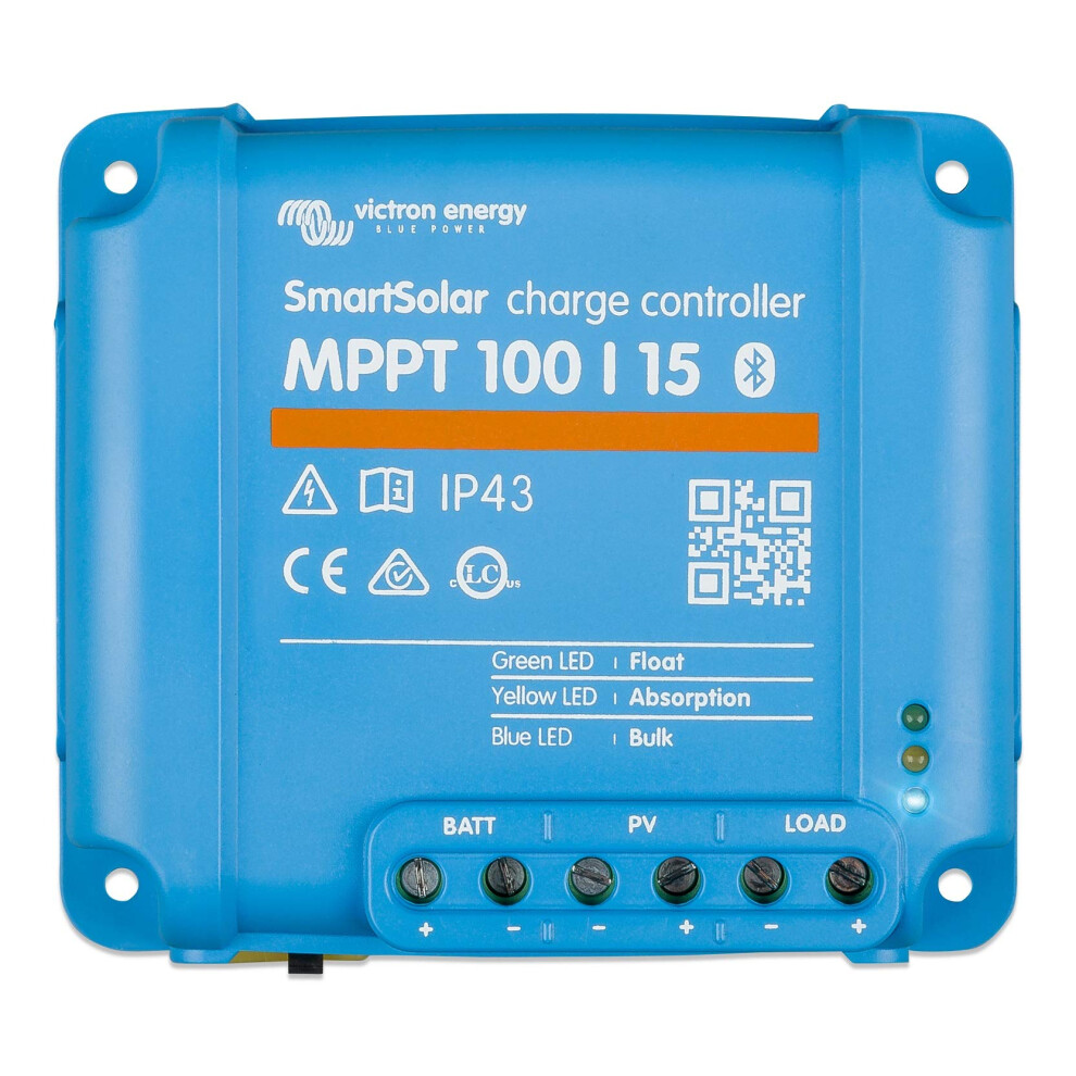 Victron Energy Smartsolar Mppt 100V 15 Amp 1224-Volt Solar Charge Cont 680332993678