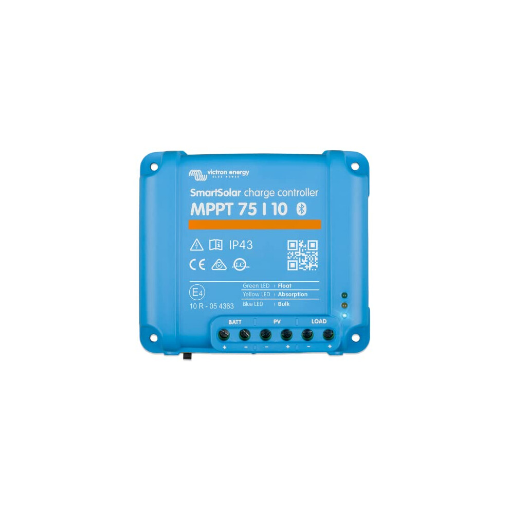 Victron Energy Smartsolar Mppt 75V 10 Amp 1224-Volt Solar Charge Contr 740439245299