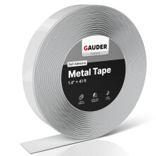 gAUDER Self-Adhesive Metal Tape Thin Metal Strips for Magnets Tonies