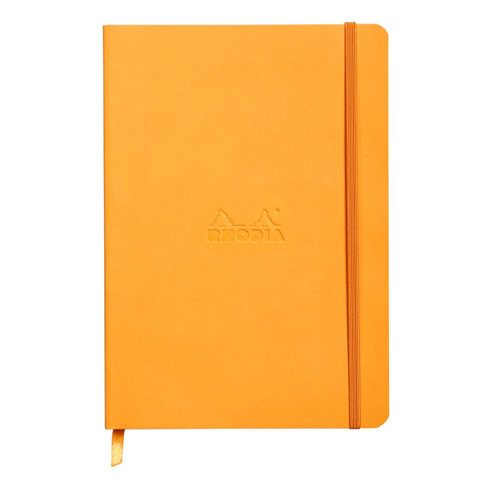 Rhodia Rhodiarama Softcover-Notizbuch 80 Linierte Bl Tter 6 X 8 14 Or-image