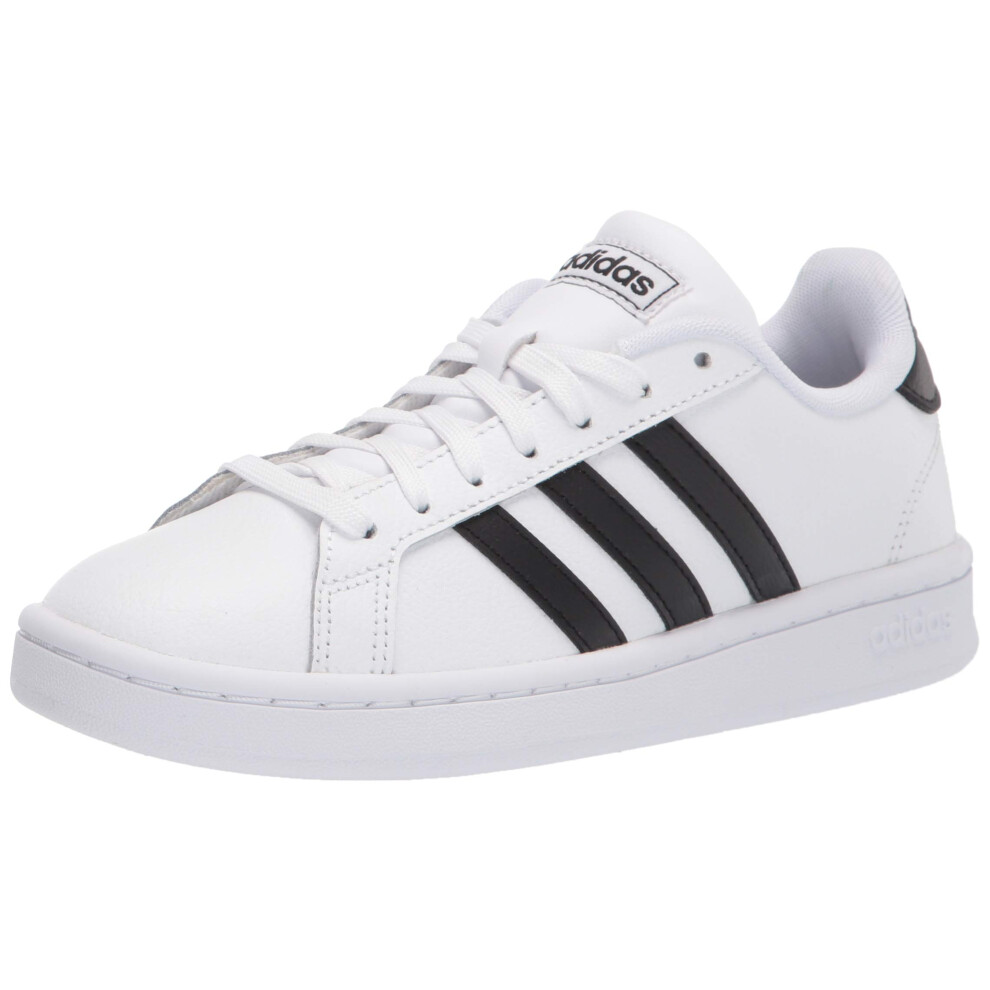 adidas mens grand court Sneaker  WhiteBlackWhite  75 US