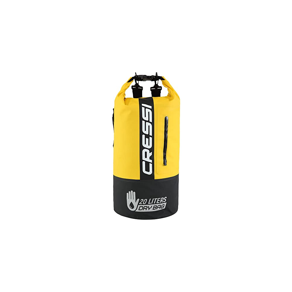 cressi Premium Dry Bag  BlackYellow  20 LT