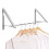Anjuer Laundry Room Drying Rack Wall Mounted clothes Hanger Folding Wa 1