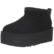 UGG Damen Classic Ultra Mini Platform Stiefel, Schwarz, 9