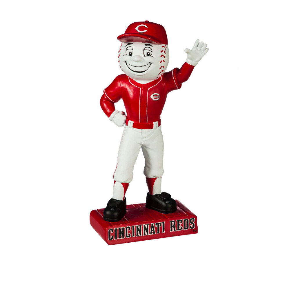 Evergreen MLB Cincinnati Reds Mascot DesignGarden Statue  Team Colors