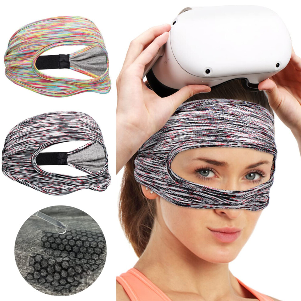 X-Super Home Vr Eye Mask Cover Breathable Sweat Band Adjustable Sizes 798439971748