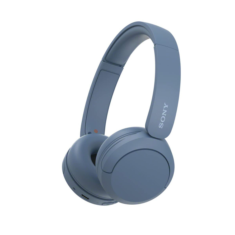 Sony WH-cH520 Wireless Headphones Bluetooth On-Ear Headset with Microp