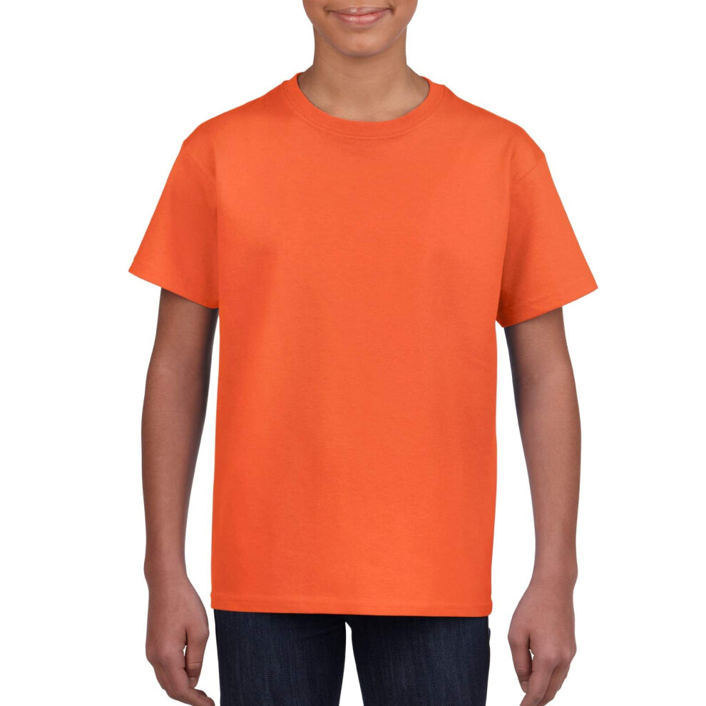 Gildan Men's G2000 Ultra Cotton Adult T-shirt  Orange  Large