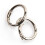 JWBIZ 15-pack Trigger Spring O-Ringar Karbinhake för Nycklar, Väskor (Silver, 1 tum) 1