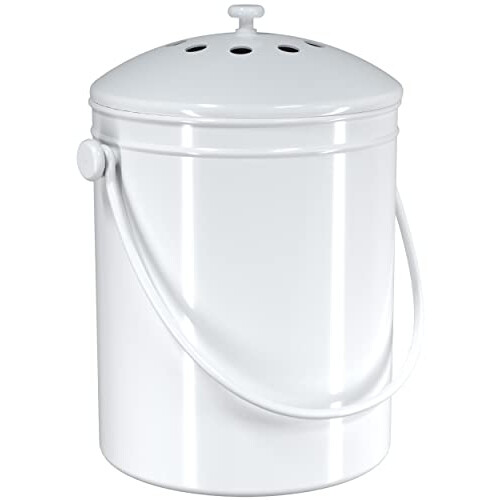 Utopia Kitchen Compost Bin for Kitchen Countertop - 1.3 Gallon Compost
