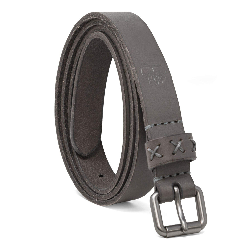 Timberland Womens casual Leather Belt for Jeans  castlerock (Skinny)