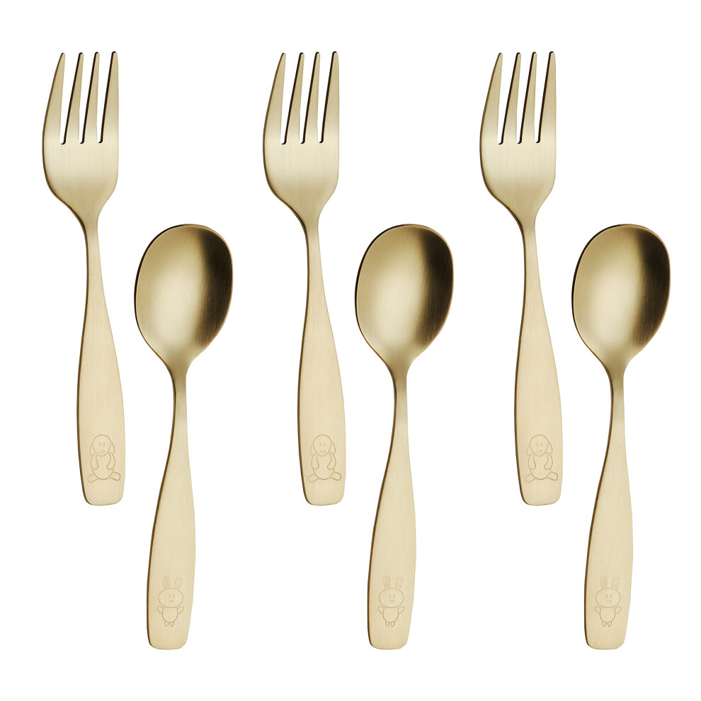 Kids Silverware Children's Safe Flatware Set Stainless Steel - Children Forks Children Tablespoons Toddler Utensils Metal Cutlery Set For L Annova