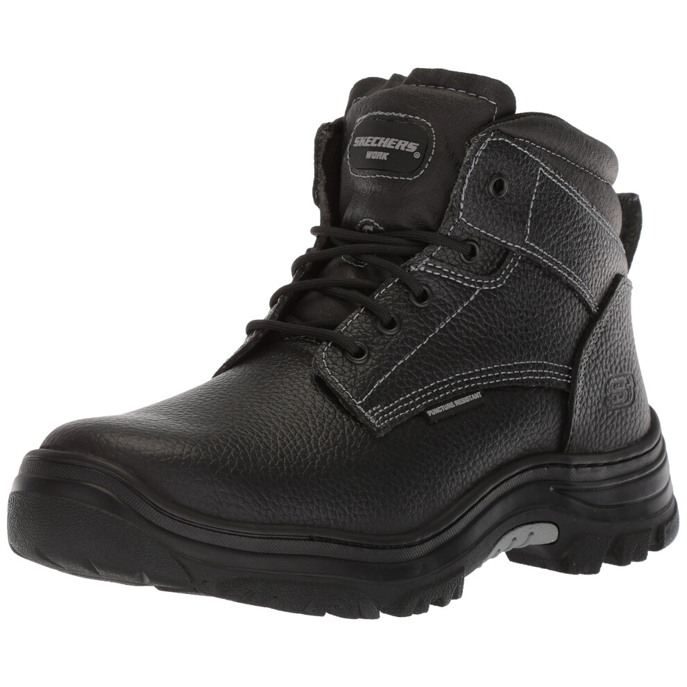 Skechers for Work Mens Burgin-Tarlac Industrial Boot black embossed le