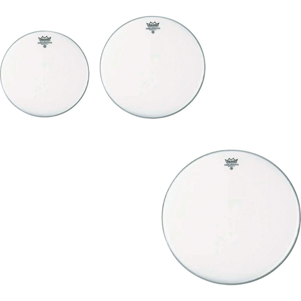 Remo PP-1390-BA Ambassador coated Tom Drumhead Pack - 10  12 & 16