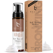 Beauty By Earth, Mousse Auto-Bronzante, Teint Moyen à Foncé, 7,5 fl oz (222 ml)
