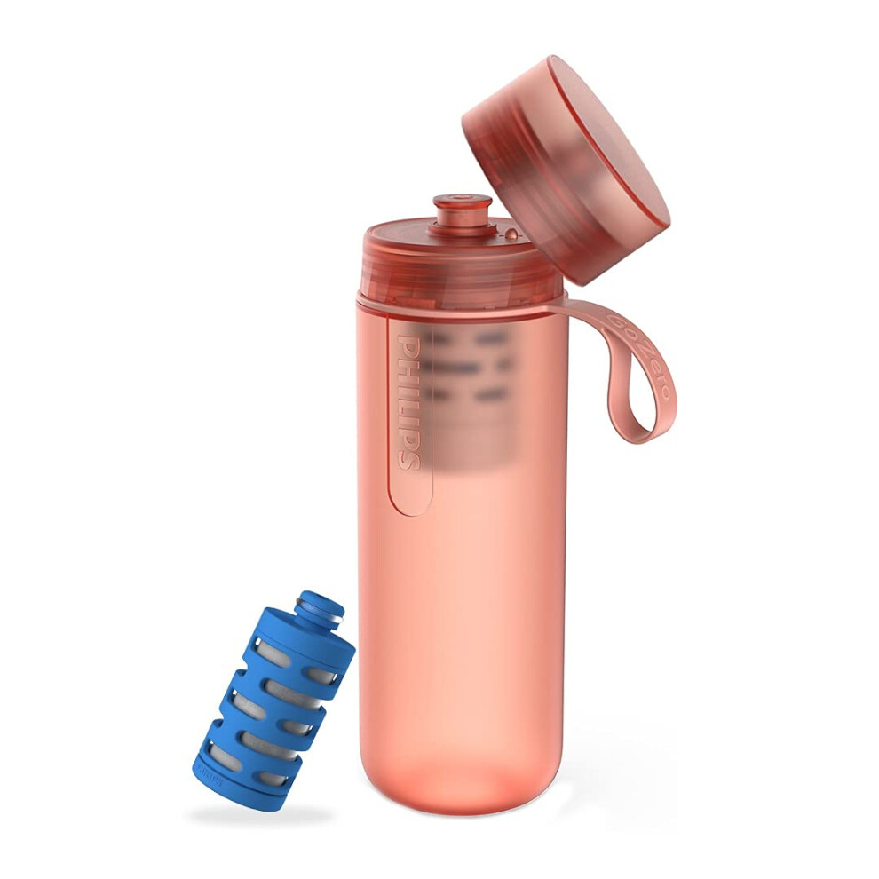 PHILIPS Water goZero Active BPA-Free Water Bottle with Fitness Tap Wat