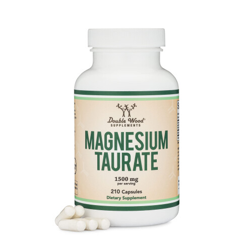 Magnesium Taurate Supplement for Sleep  calming  and Overall Support (