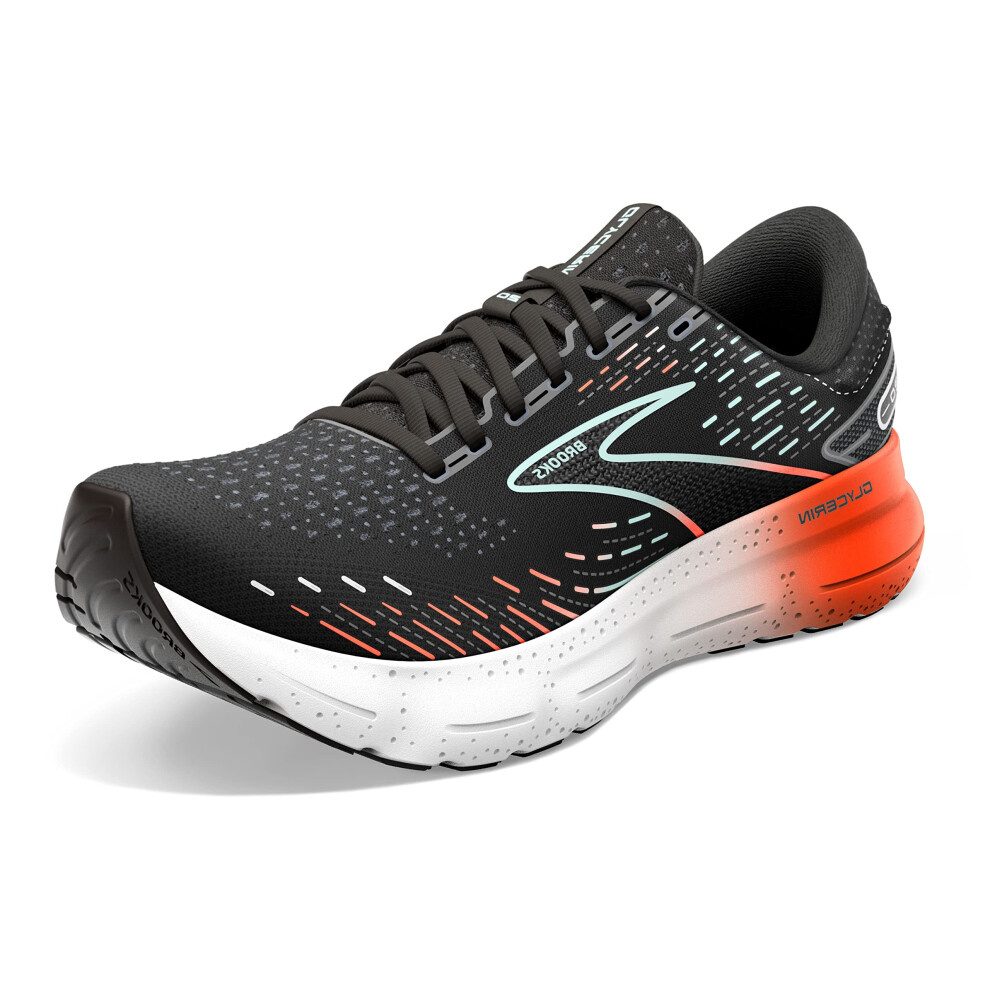 Brooks Womens glycerin 20 Neutral Running Shoe - BlackRedOpal - 5 Medi