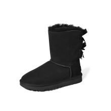Ugg Damen Bailey Bow II Stiefel Schwarz 6