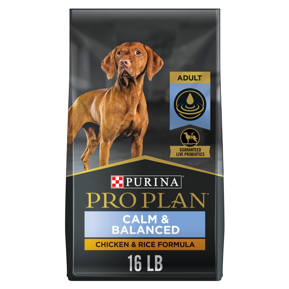 Purina Pro Plan calm  Balanced Adult chicken  Rice calming Dog Formula