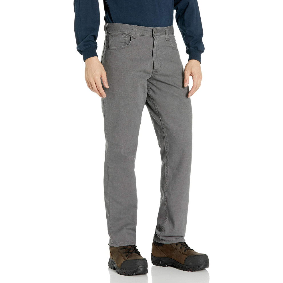 Carhartt Men's Relaxed Straight Rigby Pant Gravel W40 X L36