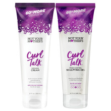 Not Your Mother's Curl Talk Frizz Control Gel & Defining Cream (2-Pack) - 9.7 fl oz - Mit Rice Curl Complex