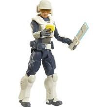 Mattel Disney och Pixar Lightyear Säkerhetsvakt Fremont Actionfigur, 12 Ledpunkter & Filmtillbehör, 5-tums Skala
