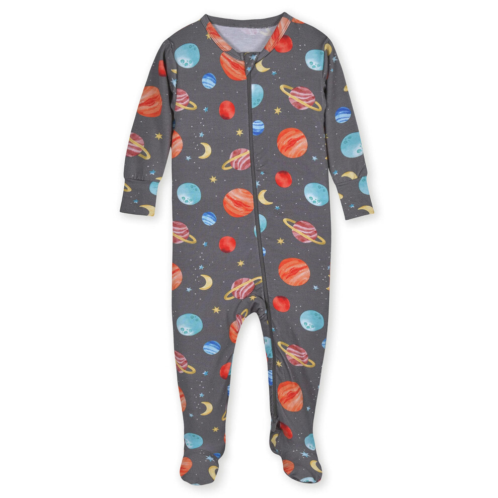 gerber Unisex Baby Toddler Buttery Soft Snug Fit Footed Pajamas with V