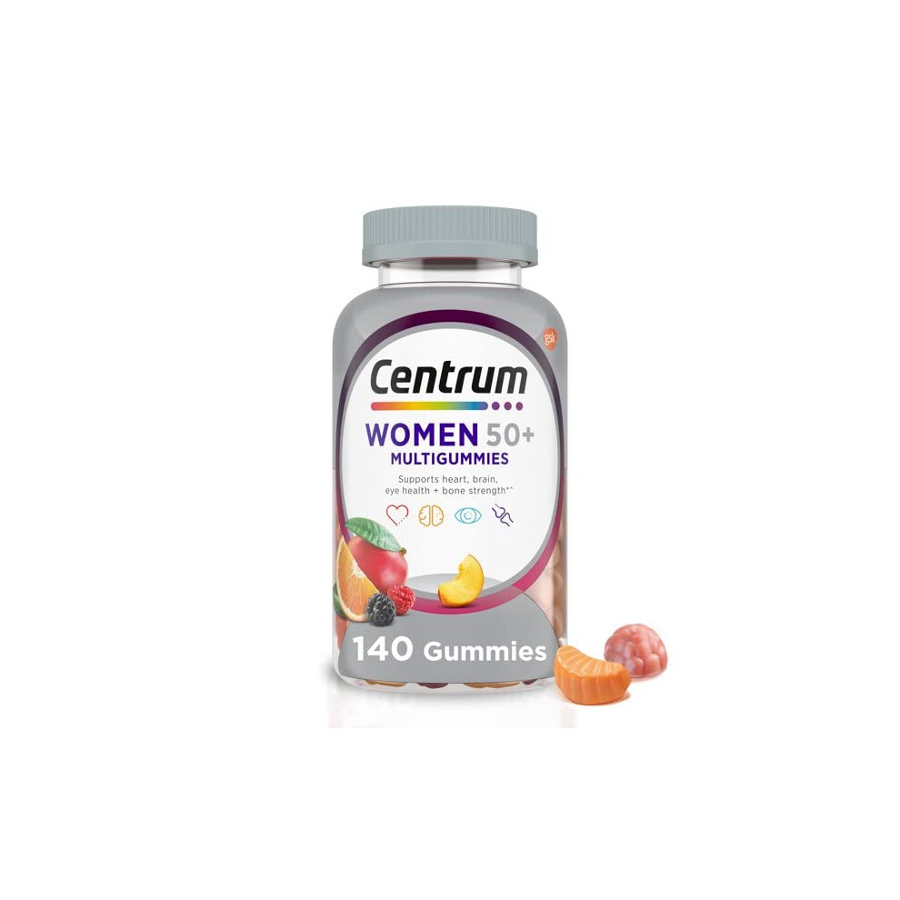 centrum Silver Womens Multivitamin gummy for Women 50 Plus  Multivitam