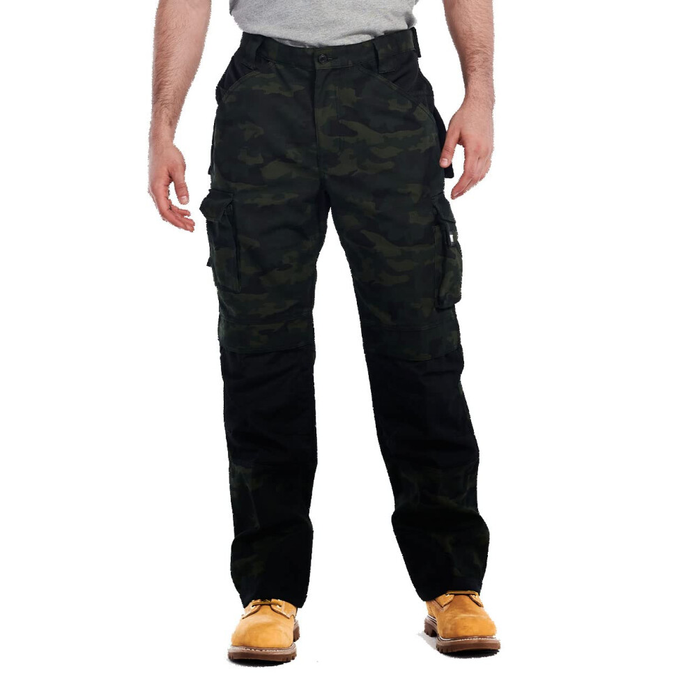 Caterpillar Men's Trademark Pant  Night camo  48W x 34L