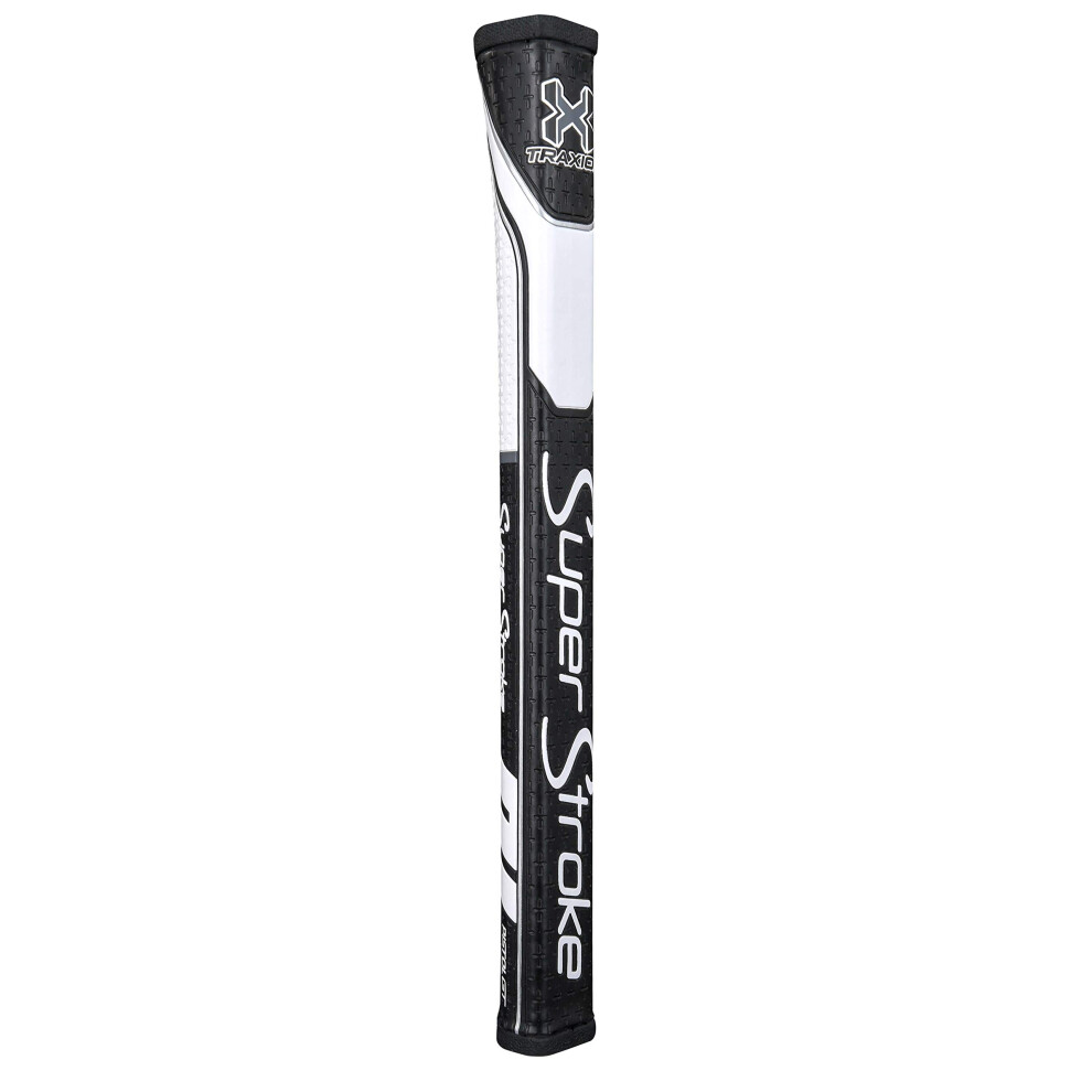 SuperStroke Traxion Pistol GT Tour Golf Putter Grip - Black/White