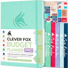 Clever Fox Budget Planner Pro - Financial Organizer + Cash Envelope Bu