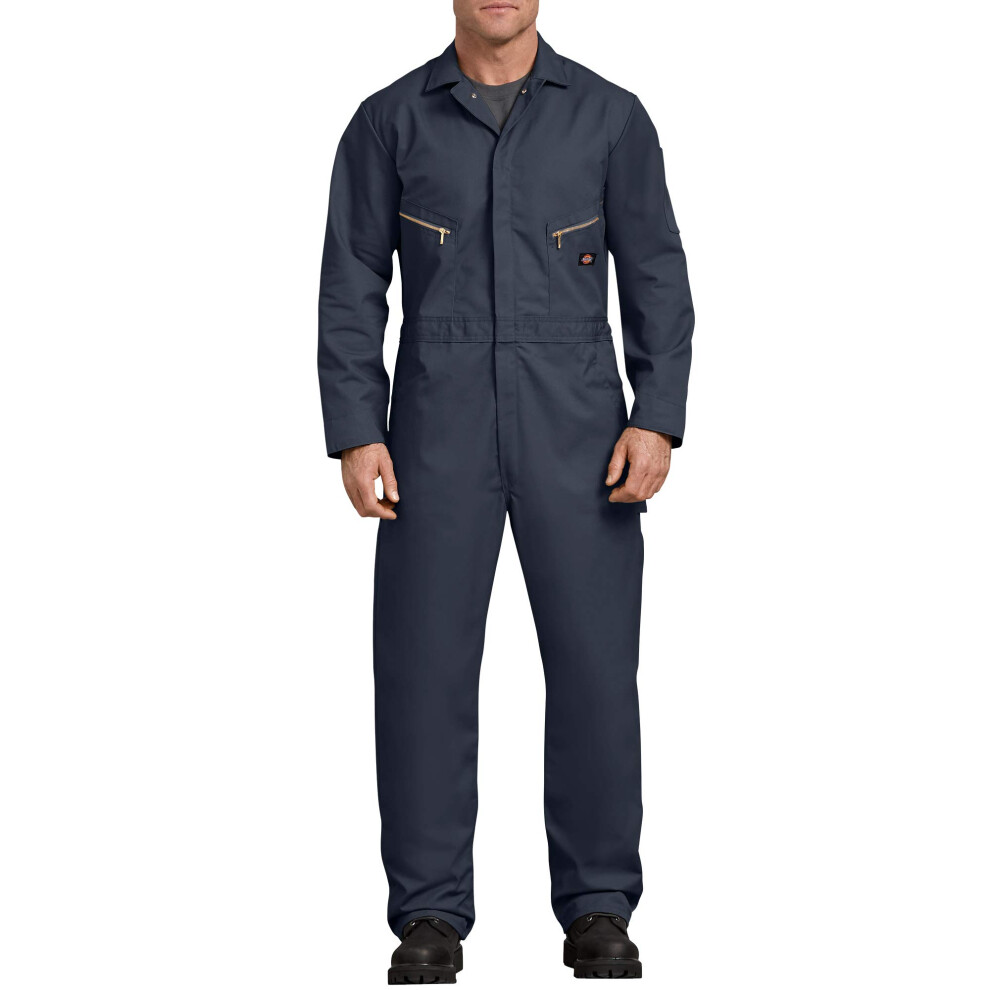 Dickies mens 7 12 Ounce Twill Deluxe Long Sleeve coverall  Dark Navy