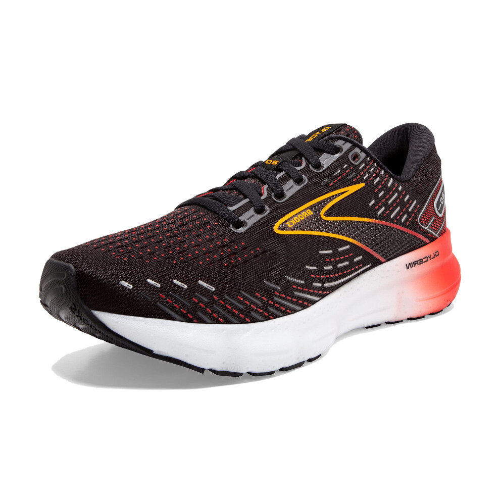 Brooks Men's Glycerin 20 Neutral Running Shoe - Black/Blackened Pearl/